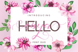 A Modern Typographic Duo for Elegant and Versatile Design