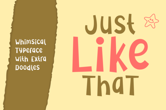 Adding a Whimsical Touch with the Just Like That Font