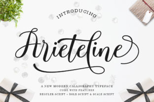 Ariteline Script: Elegant Calligraphy for Your Creative Projects