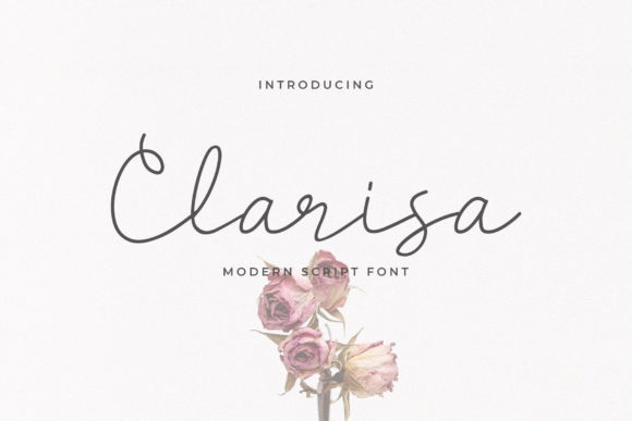 Clarisa Script: Adding a Bold Dose of Fun to Your Designs