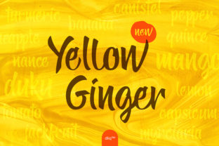 Discovering the Charm of the Yellow Ginger Script