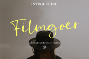 Filmgoer: A Casual Script Font for Modern Design