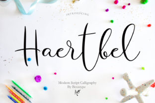 Haertbel Script: Capturing Sweetness in Every Letter