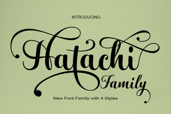 Hatachi: A Masterful Calligraphy Script
