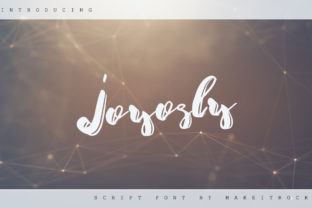 Joyosly: An Elegant Handwritten Script for Distinctive Design