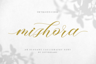 Mishora Script: The Romantic Font That Elevates Your Design