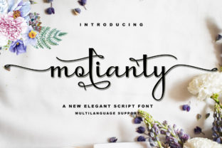 Molianty Script: The Romantic Font That Can Elevate or Undermine Your Design
