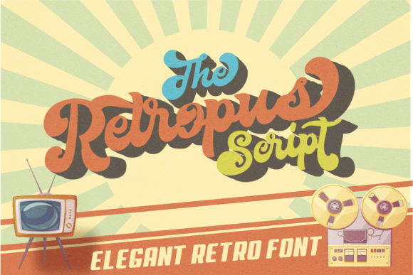 Retropus Script: A Font with Handcrafted Charm