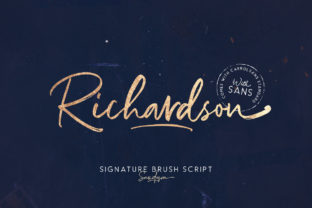 Richardson Script: The Elegant Signature Style for Modern Designers
