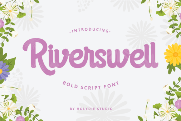 Riverswell: The Bold Script Font That Elevates Your Creative Projects
