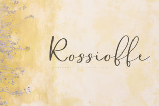 Rossioffe: A Stunning Script with Authentic Style