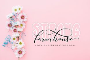 Strong Farmhouse Duo: The Font Pair for Projects That Need a Voice
