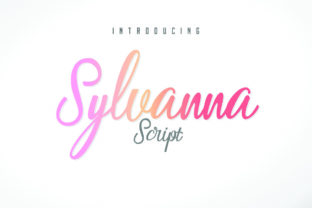 Sylvanna Script: A Romantic Handwritten Font for Modern Creators