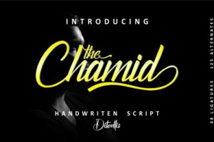 The Chamid: The Elegant Handwritten Script for Modern Design