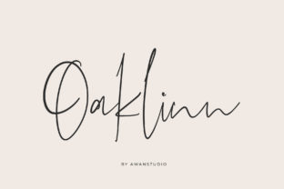 The Elegant Organic Charm of Oaklinn Script
